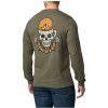 MEN'S 5.11 Tactical T-Shirts | Served Fresh Long Sleeve Tee Ranger Green