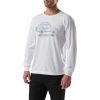 MEN'S 5.11 Tactical T-Shirts | Offroad Dreaming Long Sleeve Tee White