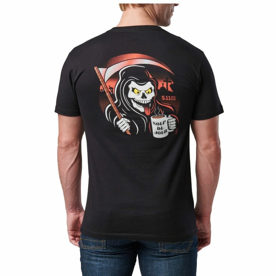 MEN'S 5.11 Tactical T-Shirts | Soup Du Jour Tee Black