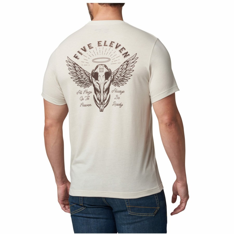 MEN'S 5.11 Tactical T-Shirts | All Hogs Go To Heaven Tee