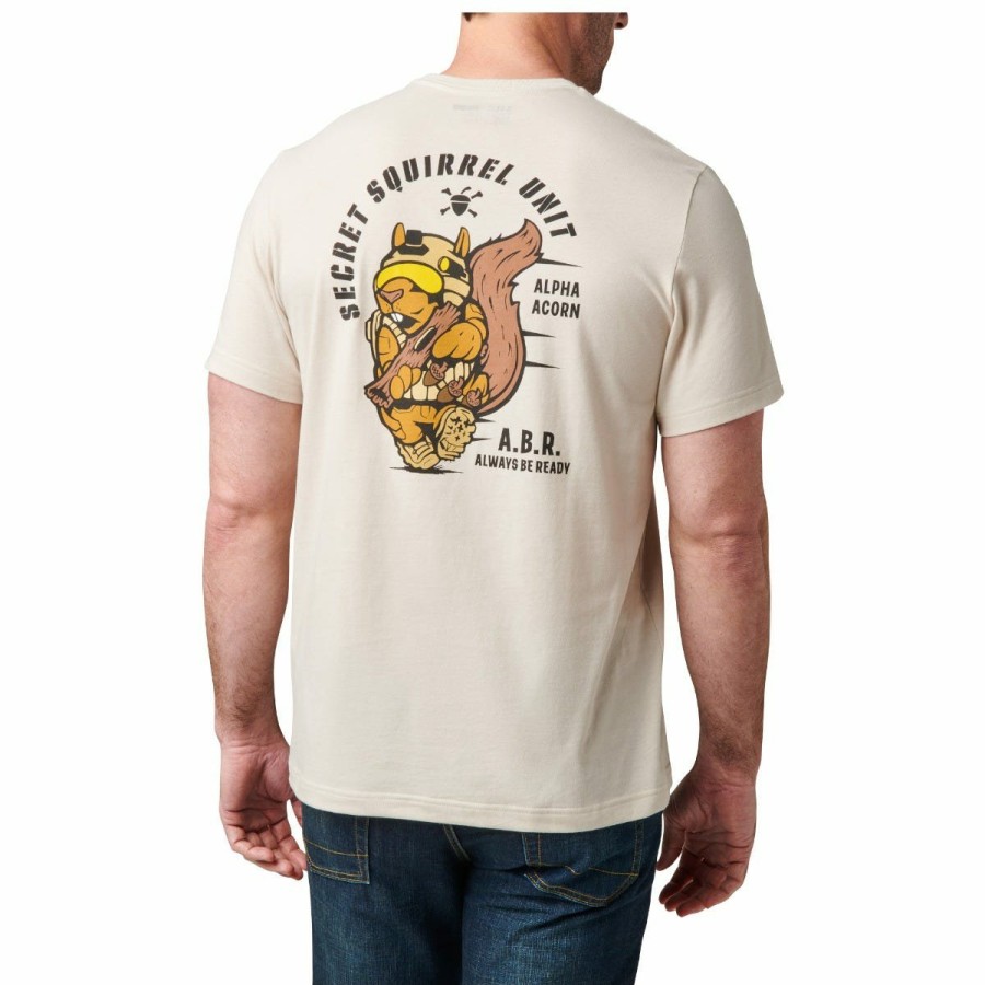 MEN'S 5.11 Tactical T-Shirts | Alpha Acorn Tee Sand Dune