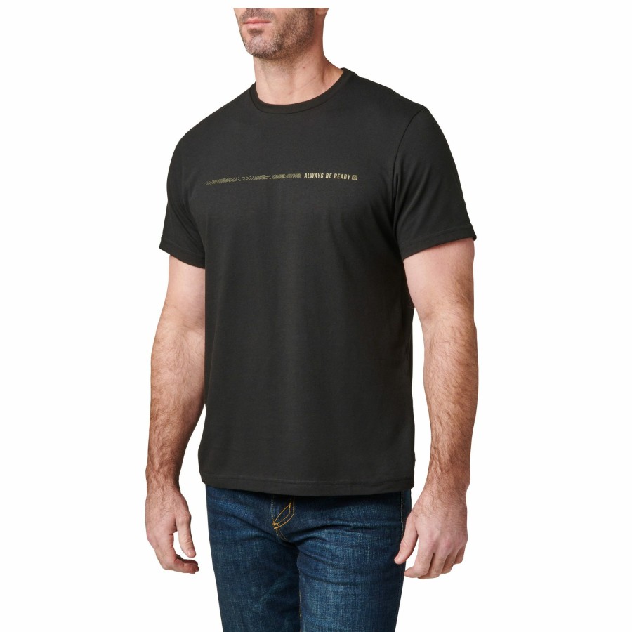 MEN'S 5.11 Tactical T-Shirts | Legacy Topo Tee Black