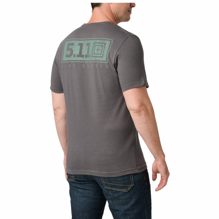 MEN'S 5.11 Tactical T-Shirts | 5.11® Topo Logo Tee