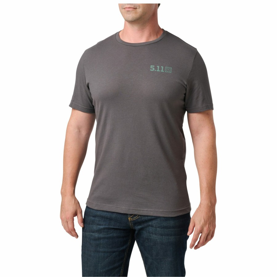 MEN'S 5.11 Tactical T-Shirts | 5.11® Topo Logo Tee