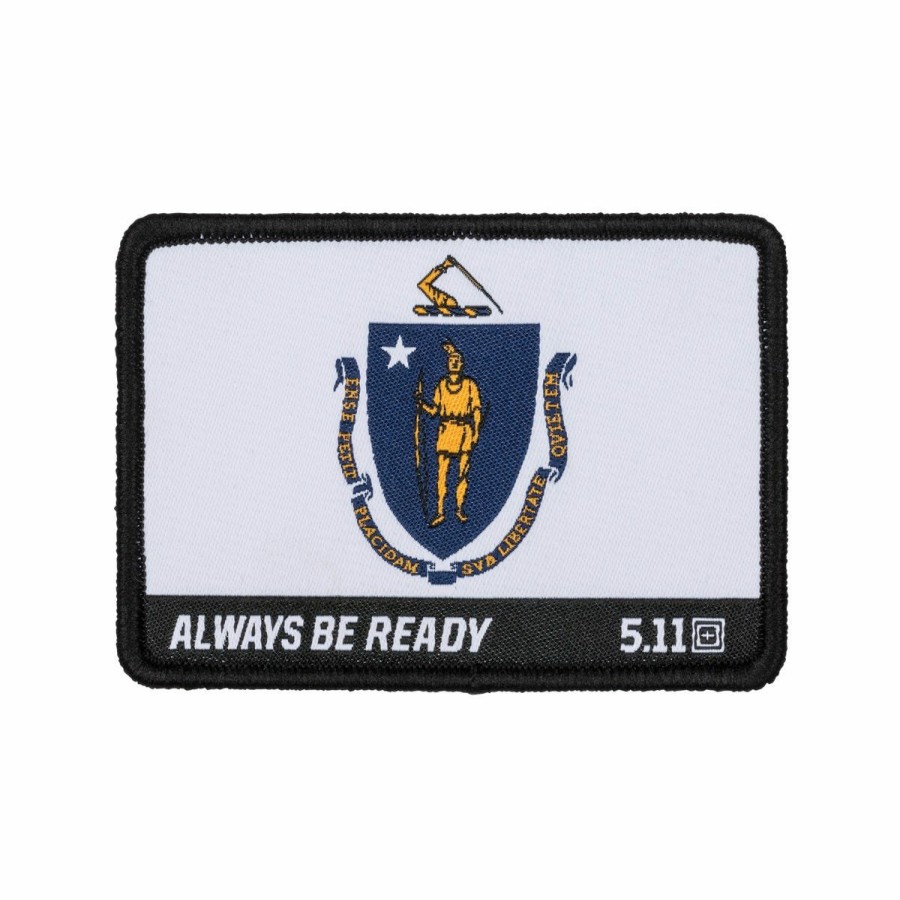 Accessories 5.11 Tactical | Massachusetts Flag Patch Multi