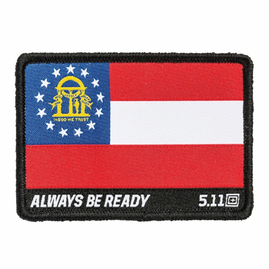 Accessories 5.11 Tactical | Georgia State Flag Patch Multi