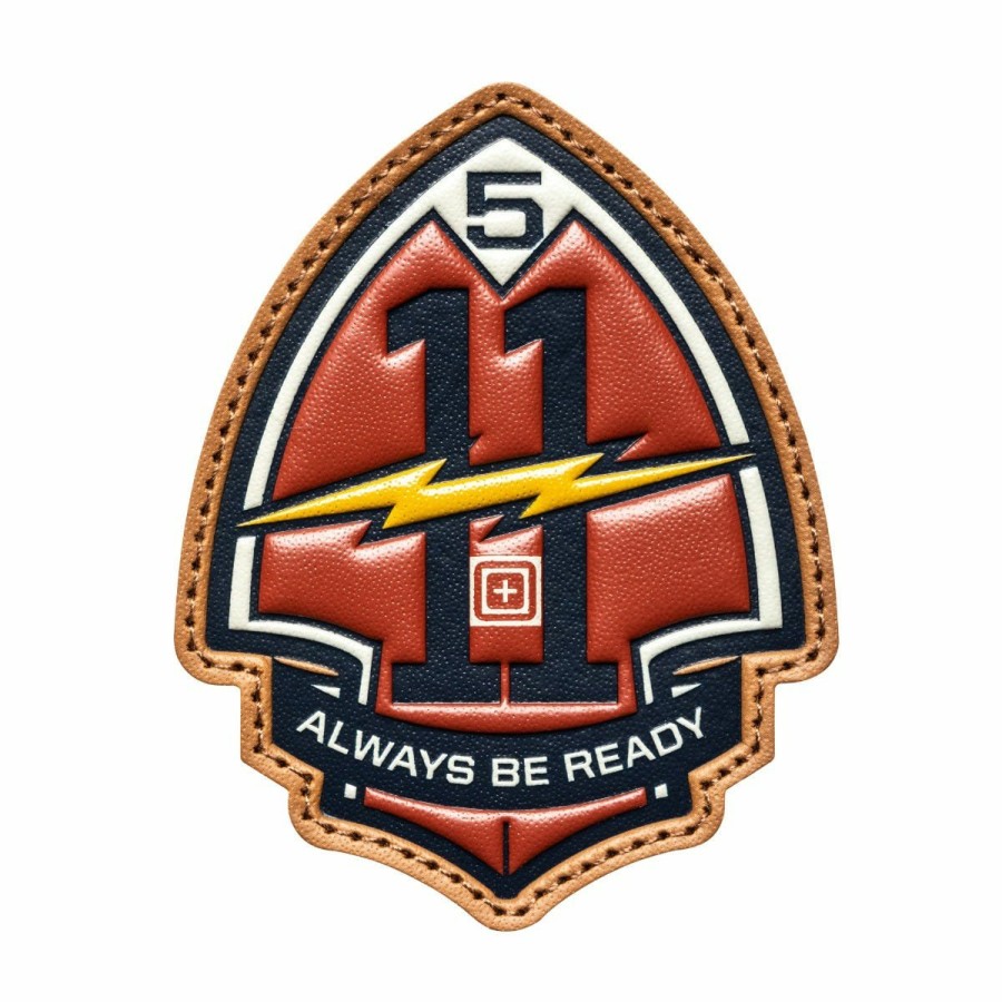 Accessories 5.11 Tactical | Bolt And Arrowhead Patch Red