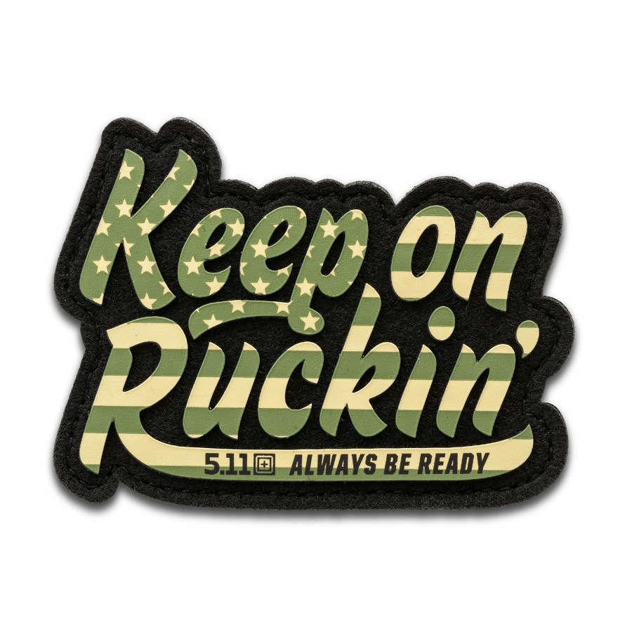 Accessories 5.11 Tactical | Keep On Ruckin Usa Patch Green