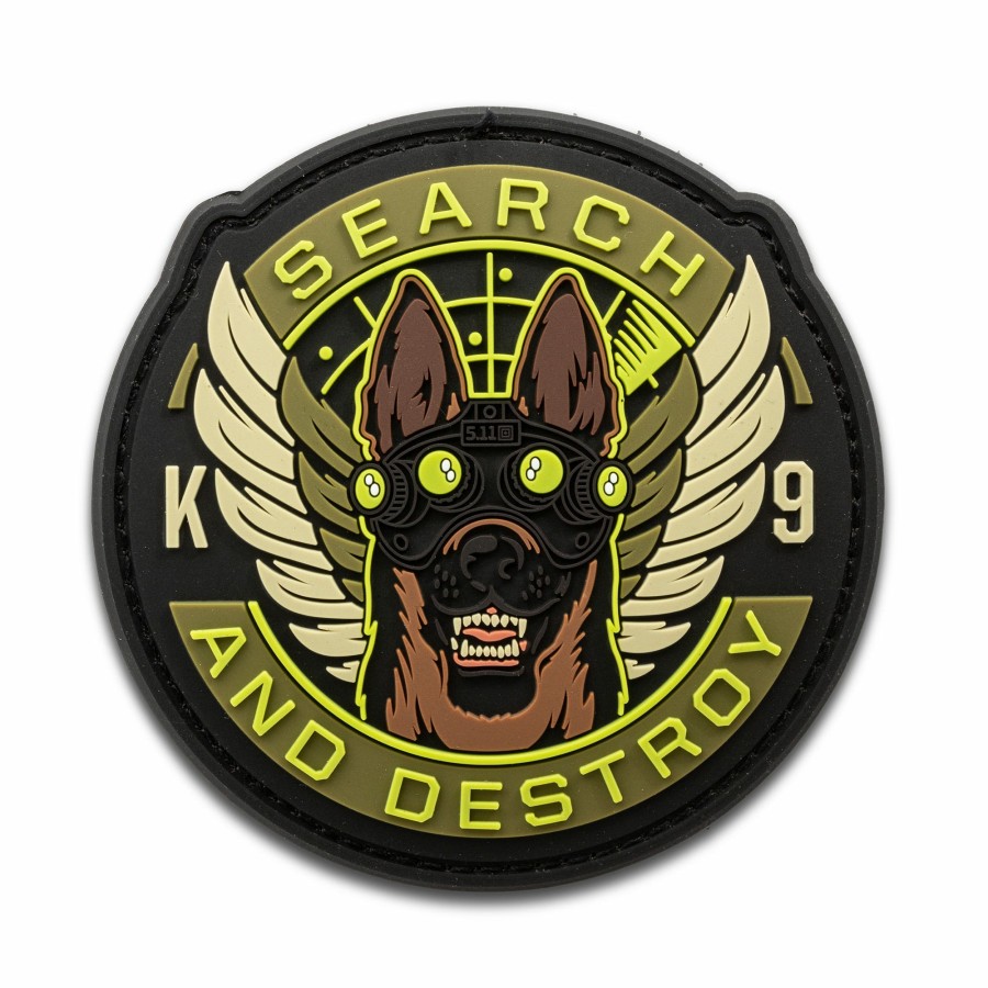 Accessories 5.11 Tactical | K9 Search & Destroy Patch Green